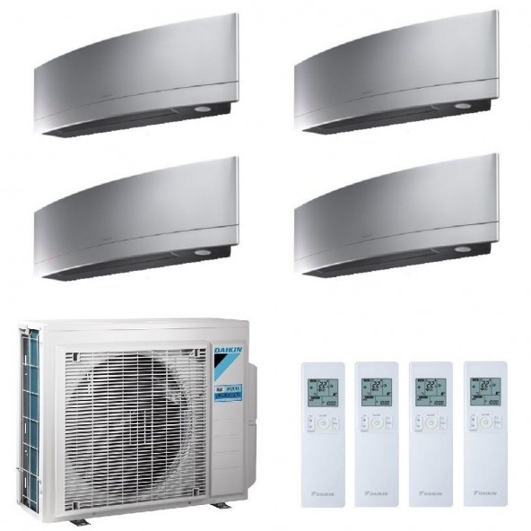 Condizionatore Daikin Quadri Split Emura Argento Mxm N