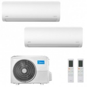 Midea Dual Split 9+12 Btu Xtreme Pro GREEN M2OE-18HFN8-Q MSAGBU-09HRFN8/GR MSAGBU-12HRFN8/GR Condizionatore R-32 WiFi A++ A+ ...