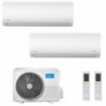 Midea Dual Split 9+12 Btu Xtreme Pro GREEN M2OE-18HFN8-Q MSAGBU-09HRFN8/GR MSAGBU-12HRFN8/GR Condizionatore R-32 WiFi A++ A+