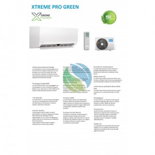 Midea Dual Split 9+12 Btu Xtreme Pro GREEN M2OE-18HFN8-Q MSAGBU-09HRFN8/GR MSAGBU-12HRFN8/GR Condizionatore R-32 WiFi A++ A+ ...