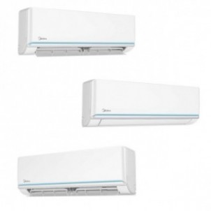 Midea Quadri Split 9+9+9+12 Btu Evolution M4O-36FN8-Q con 3 unità MSAGXAU-09HRDN8 + MSAGXBU-12HRDN8 Condizionatore R-32 WiFi ...