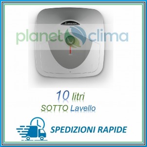 Scaldabagno Elettrico Ariston Serie Andris RS 10 Litri Sotto Lavello