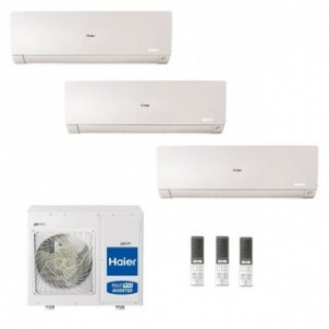 Haier Trial Split 7+9+12 Flexis Plus Bianco 4U85S2SR5FA AS20S2SF1FA-MW3 AS25S2SF1FA-MW3 AS35S2SF1FA-MW3 Condizionatore WiFi H...