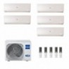 Haier Penta Split 7+7+7+7+18 Flexis Plus Bianco 5U105S2SS5FA 4X AS20S2SF1FA-MW3 + AS50S2SF1FA-MW3 Condizionatore WiFi A++ A+