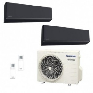 Panasonic Dual Split 7000+12000 Btu CU-2Z50TBE CS-XZ20ZKEW-H CS-XZ35ZKEW-H Condizionatore Etherea Grigio Grafite WiFi R-32 Pa...