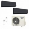 Panasonic Dual Split 7000+12000 Btu CU-2Z50TBE CS-XZ20ZKEW-H CS-XZ35ZKEW-H Condizionatore Etherea Grigio Grafite WiFi R-32