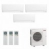 Mitsubishi Trial Split 7000+9000+15000 Btu MXZ-3F54VF4 MSZ-AY20VGKP MSZ-AY25VGKP MSZ-AY42VGKP Condizionatore MSZ-AY Bianco