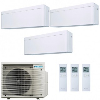 Daikin Trial Split Stylish 7+7+18 Btu 3MXM52A9 FTXA20CW FTXA20CW FTXA50CW Condizionatore Stylish Bianco A++ A++ WiFi R-32 Daikin