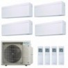 Daikin Quadri Split 7+7+7+7 Stylish 4MXM68A9 FTXA20CW FTXA20CW FTXA20CW FTXA20CW Condizionatore Stylish Bianco WiFi