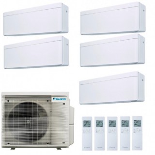 Daikin Penta Split 7+7+7+9+9 5MXM90A9 FTXA20CW FTXA20CW FTXA20CW FTXA25CW FTXA25CW Condizionatore Stylish Bianco WiFi Daikin