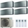 Daikin Quadri Split 7+7+7+7 Stylish 4MXM68A9 FTXA20CS FTXA20CS FTXA20CS FTXA20CS Condizionatore Stylish Total Silver WiFi