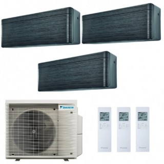 Daikin Trial Split Stylish 7+7+9 Btu 3MXM40A9 FTXA20BT FTXA20BT FTXA25BT Condizionatore Stylish Blackwood A+++ A++ WiFi R-32 ...