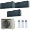 Daikin Trial Split Stylish 7+7+9 Btu 3MXM52A9 FTXA20BT FTXA20BT FTXA25BT Condizionatore Stylish Blackwood A+++ A++ WiFi R-32