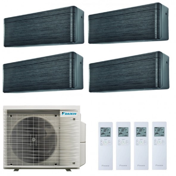 Daikin Quadri Split 7+7+7+7 Stylish 4MXM68A9 FTXA20BT FTXA20BT FTXA20BT FTXA20BT Condizionatore Stylish Blackwood WiFi Daikin