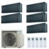 Daikin Penta Split 7+7+7+9+9 5MXM90A9 FTXA20BT FTXA20BT FTXA20BT FTXA25BT FTXA25BT Condizionatore Stylish Blackwood WiFi