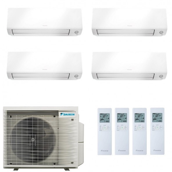 Daikin Quadri Split 5+5+7+7 Perfera 4MXM68A9 CTXM15A CTXM15A FTXM20A FTXM20A Condizionatore Perfera All Seasons WiFi Daikin