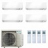 Daikin Quadri Split 5+5+7+7 Perfera 4MXM68A9 CTXM15A CTXM15A FTXM20A FTXM20A Condizionatore Perfera All Seasons WiFi