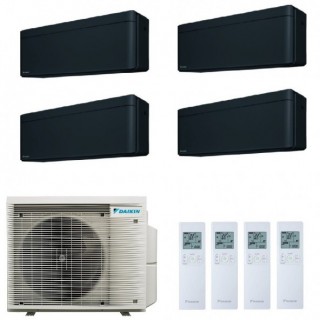 Daikin Quadri Split 7+9+9+12 Stylish 4MXM80A9 FTXA20CB FTXA25CB FTXA25CB FTXA35CB Condizionatore Stylish Total Black WiFi Daikin