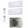 Daikin Dual Split Stylish 7000+18000 Btu 2MXM68A9 FTXA20CW FTXA50CW Condizionatore A++ A WiFi R-32 Stylish Bianco