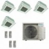 Daikin Quadri Split Cassetta 9+9+9+18 4MXM80A9 FFA25A9 FFA25A9 FFA25A9 FFA50A9 Condizionatore con Telecomandi