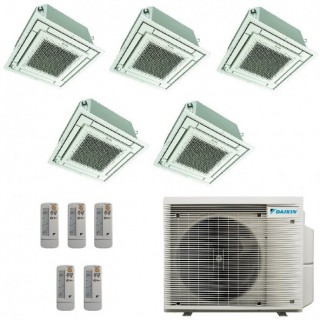 Daikin Penta Split Cassetta 9+9+9+9+9 5MXM90A9 FFA25A9 FFA25A9 FFA25A9 FFA25A9 FFA25A9 Condizionatore con Telecomandi Daikin