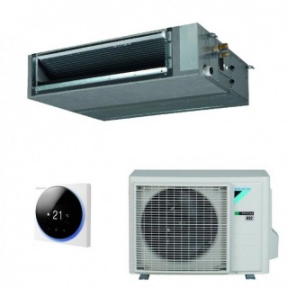 Daikin Mono Split Canalizzato 12000 Btu FBA35A9 RXM35R9 Condizionatore con Comando a Filo Madoka R-32 Media Prevalenza Daikin