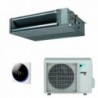 Daikin Mono Split Canalizzato 12000 Btu FBA35A9 RXM35R9 Condizionatore con Comando a Filo Madoka R-32 Media Prevalenza