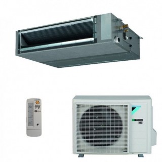 Daikin Mono Split Canalizzato 12000 Btu FBA35A9 RXM35R9 Condizionatore con Telecomando R-32 Media Prevalenza Daikin