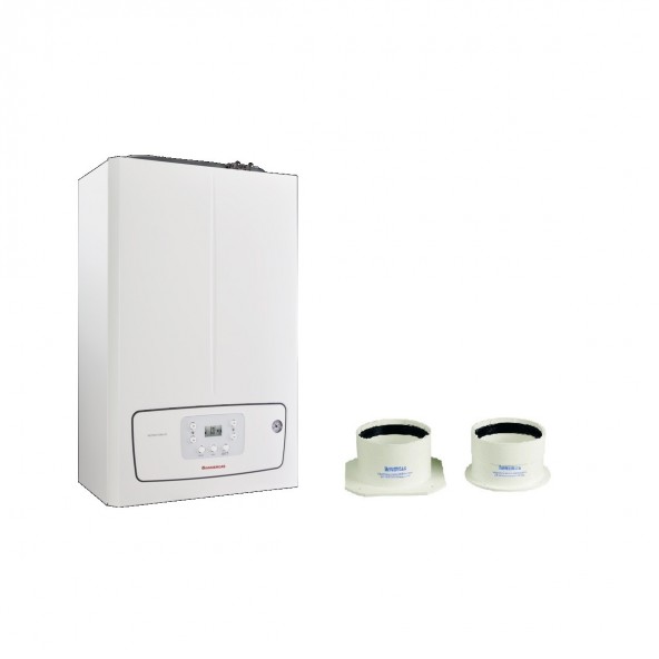 Immergas Caldaia a condensazione solo riscaldamento Victrix Tera 24 Plus V2 GPL 24 kW classe A NOx 6 + partenza sdoppiata Imm...