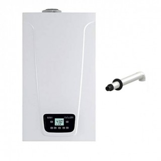 Baxi Caldaia a Condensazione Duo-Tec Compact E 28 gas Metano-GPL-Propano 24-28 kW classe A A XL NOx + kit coassiale Baxi