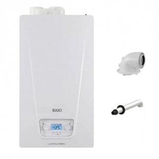 Baxi Caldaia a Condensazione Luna Classic 24 gas Metano-GPL-Propano 20-24 kW classe A A XL NOx + kit coassiale Baxi