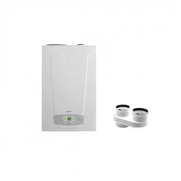 Baxi Nuvola Duo Tec+ 24 GA Caldaia a condensazione Accumulo 40 litri Metano-GPL 20-24 kW classe A A + partenza sdoppiata Baxi