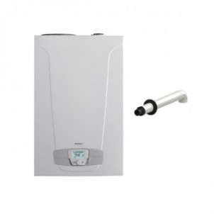 Baxi Nuvola Platinum+ 24 GA Caldaia a condensazione Accumulo 40 litri Metano-GPL 16-24 kW classe A A + kit coassiale Baxi