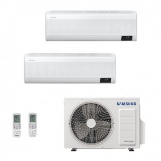 Samsung Dual Split 7000+7000 WindFree ELITE AJ040TXJ2KG AR07CXCAAWKN AR07CXCAAWKN Condizionatore WiFi Controllo Vocale R-32 S...