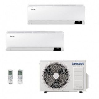 Samsung Dual Split 7000+7000 Cebu Wi-Fi AJ040TXJ2KG AR07TXFYAWKN AR07TXFYAWKN Condizionatore WiFi Controllo Vocale R-32 Samsung