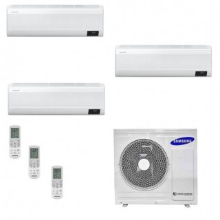 Samsung Trial Split 7000+7000+7000 WindFree ELITE AJ052TXJ3KG AR07CXCAAWKN AR07CXCAAWKN AR07CXCAAWKN Condizionatore WiFi R-32...