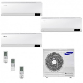 Samsung Trial Split 7000+7000+12000 Cebu Wi-Fi AJ052TXJ3KG AR07TXFYAWKN AR12BXFYAWKN AR07TXFYAWKN Condizionatore WiFi R-32 Sa...