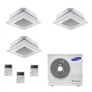 Samsung Trial Split Cassetta 7000+7000+7000 AJ052TXJ3KG AJ020TNNDKG AJ020TNNDKG AJ020TNNDKG Condizionatore 4 Vie Mini WindFre...