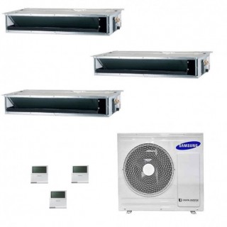 Samsung Trial Split Canale 12000+12000+12000 AJ068TXJ3KG AJ035TNLPEG AJ035TNLPEG AJ035TNLPEG Condizionatore Bassa Med Prevale...