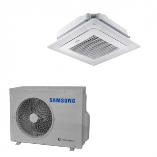 Samsung Mono Split Cassetta 18000 Btu AC052RNNDKG/EU AC052RXADKG/EU Condizionatore 4 Vie Mini WindFree R-32 WiFi Opz A++ A+ S...