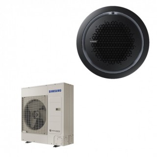 Samsung Mono Split 34000 Btu Cassetta 360 AC100RN4PKG AC100RXADKG Condizionatore Pannello Circolare Nero R-32 220v Samsung