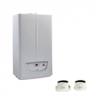 Immergas Caldaia a Condensazione Mythos HP gas Metano 23-23 kW classe B A XL NOx 6 + partenza sdoppiata Immergas