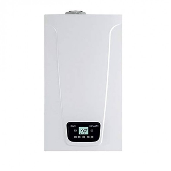 Baxi Caldaia a Condensazione Duo-Tec Compact E 24 gas Metano-GPL-Propano 20-24 kW classe A A XL NOx 6 senza scarico fumi Baxi