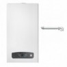 Ariston Caldaia a Condensazione Cares S 24 EU2 gas Metano-GPL 20-23 kW classe A A XL NOx 6 + kit coassiale