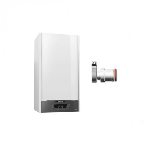 Ariston Caldaia a Condensazione Clas One L Wifi 30 gas Metano-GPL 28-30 kW classe A A XL NOx 6 + adattatore partenza sdoppiat...