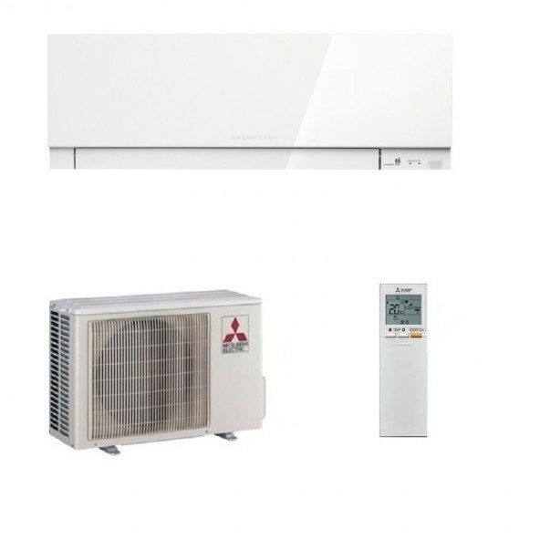 Mitsubishi Mono Split 12000 Btu MSZ-EF35VGKW MUZ-EF35VG Condizionatore Bianco Kirigamine ZEN WiFi A+++ A++ R-32 Mitsubishi