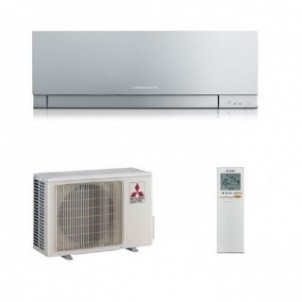 Mitsubishi Mono Split 9000 Btu MSZ-EF25VGKS MUZ-EF25VG Condizionatore Argento Kirigamine ZEN WiFi A+++ A++ R-32 Mitsubishi