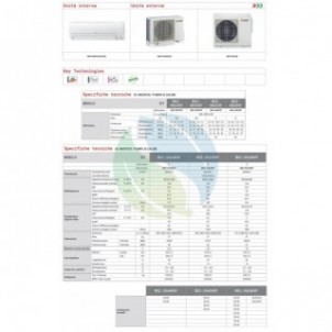 Mitsubishi Dual Split 9000+9000 Btu MXZ-2HA40VF2 MSZ-HR25VF MSZ-HR25VF Condizionatore Bianco MSZ-HR WiFi Opzionale R-32 Mitsu...